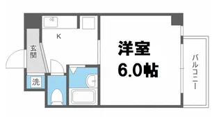 サンガ梅田【11階】の間取り