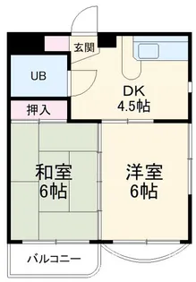 プレスイン明治【3階】の間取り