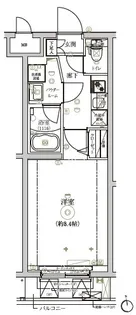 RELUXIA三宿池尻【2階】の間取り
