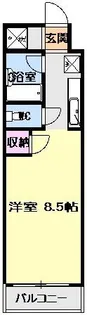 ヤングビレッジMAKI【3階】の間取り