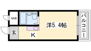 しらさぎメモリアル【4階】の間取り