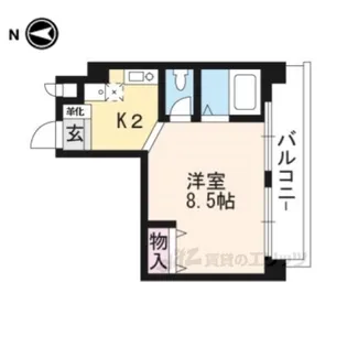 Virgo北山【2階】の間取り