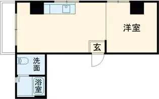 第3ダイヤモンドビル【10階】の間取り