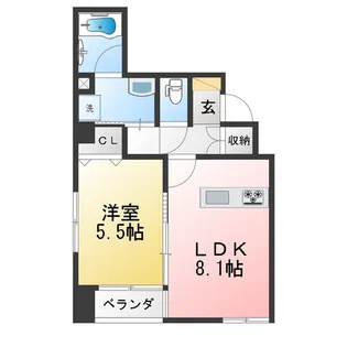 APLII【3階】の間取り