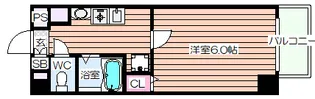 グランパシフィック十三【6階】の間取り