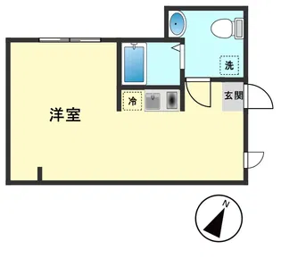 BoaSorte鎌倉【1階】の間取り