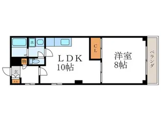 アルファルド【3階】の間取り