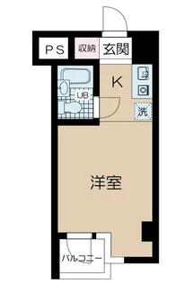 クレイル両国【2階】の間取り