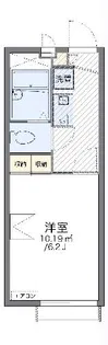 レオパレスすず【2階】の間取り
