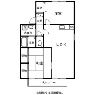 ソレイユ加納【2階】の間取り
