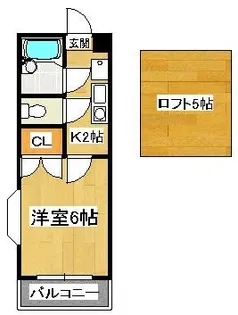 グラシューズ【1階】の間取り