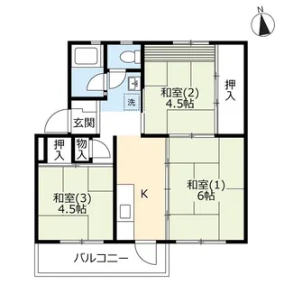 UR原市【3階】の間取り