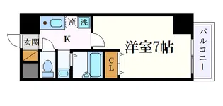 リアライズ黄金【4階】の間取り
