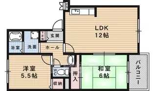 メゾン・エヴァンターユ【3階】の間取り