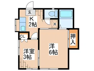 コ-ポフロ-ラ【2階】の間取り