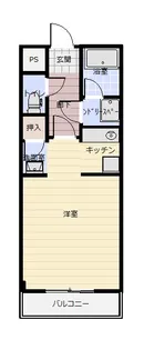 ルナハイツV301号室【3階】の間取り