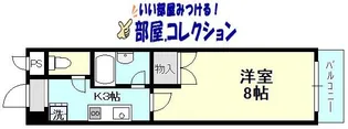 ルネッサンスTOEIもりつね【3階】の間取り