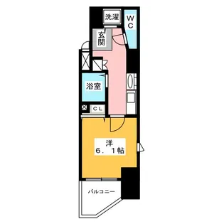 プレサンス鶴舞グリーンパーク【10階】の間取り