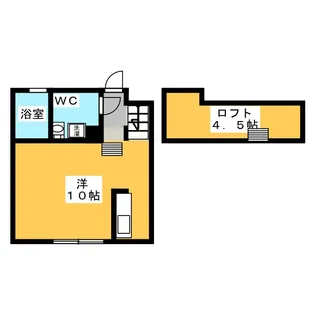 デラッセ【2階】の間取り