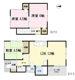 埼玉県春日部市緑町4【一戸建】の間取り
