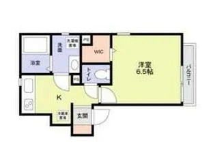 フォルトゥーナ旗の台【2階】の間取り