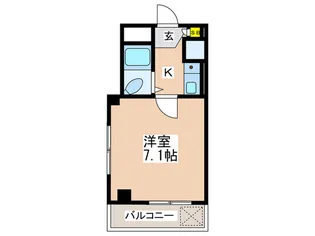 明愛ビル【4階】の間取り