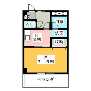 リヴィエール【1階】の間取り
