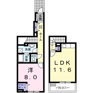 グランツ【1階】の間取り