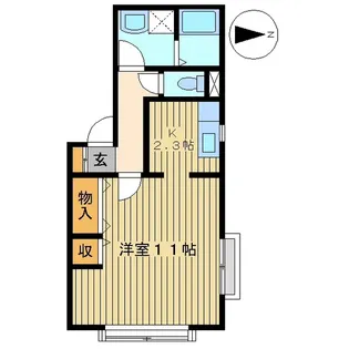 ジョイハウス【1階】の間取り