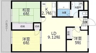 サイレントヒルズ城【2階】の間取り