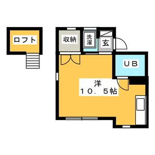 小麦荘【2階】の間取り