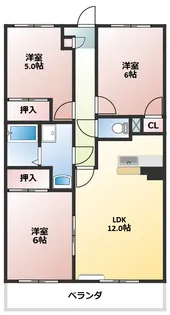 ル・エスポワール【3階】の間取り