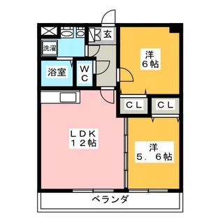 G M O【2階】の間取り