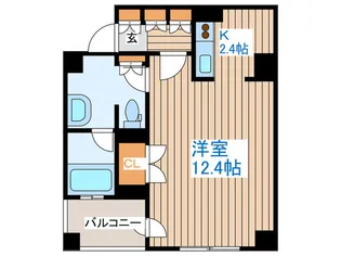 プライムメゾン鴨々川【4階】の間取り