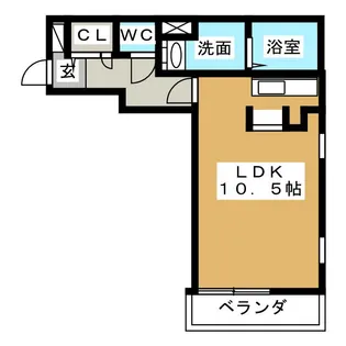 メゾン浅井【5階】の間取り