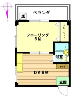 ヴェスタンベルグI【2階】の間取り