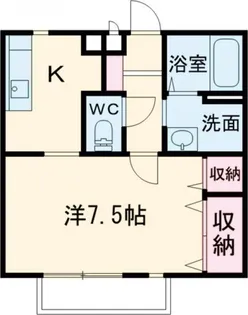 ヴィラサンノゼ【1階】の間取り