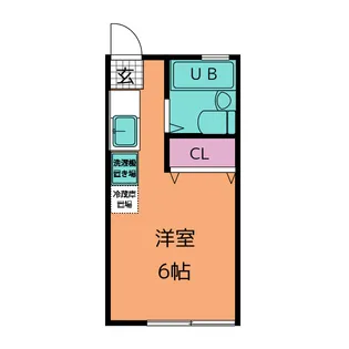 鈴木ハイツ【1階】の間取り
