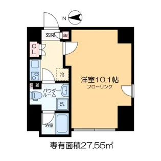 東京都江東区森下3【マンション】の間取り