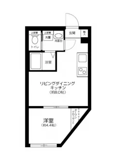 東京都荒川区南千住5【マンション】の間取り