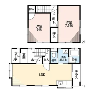 新潟県新潟市西区立仏【一戸建】の間取り