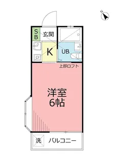 パークハイツ【2階】の間取り