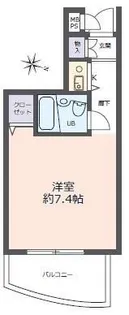 コスモスパジオ東大島【2階】の間取り