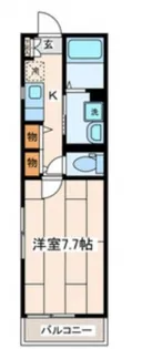 ムーンパレット【3階】の間取り