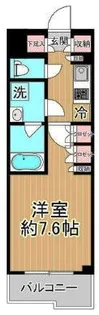 ルーブル武蔵中原参番館【1階】の間取り