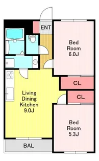埼玉県川口市並木3【マンション】の間取り
