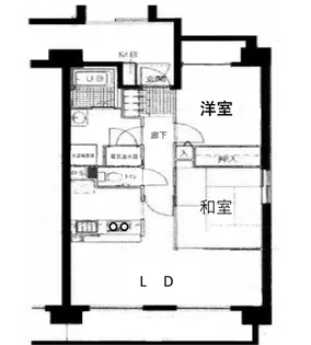タモックス中央【8階】の間取り