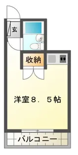 愛媛県宇和島市和霊元町1【マンション】の間取り
