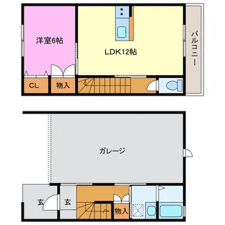 静岡県浜松市浜名区引佐町井伊谷【一戸建】の間取り