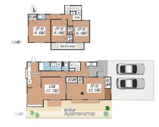 千葉県印旛郡栄町酒直台2【一戸建】の間取り